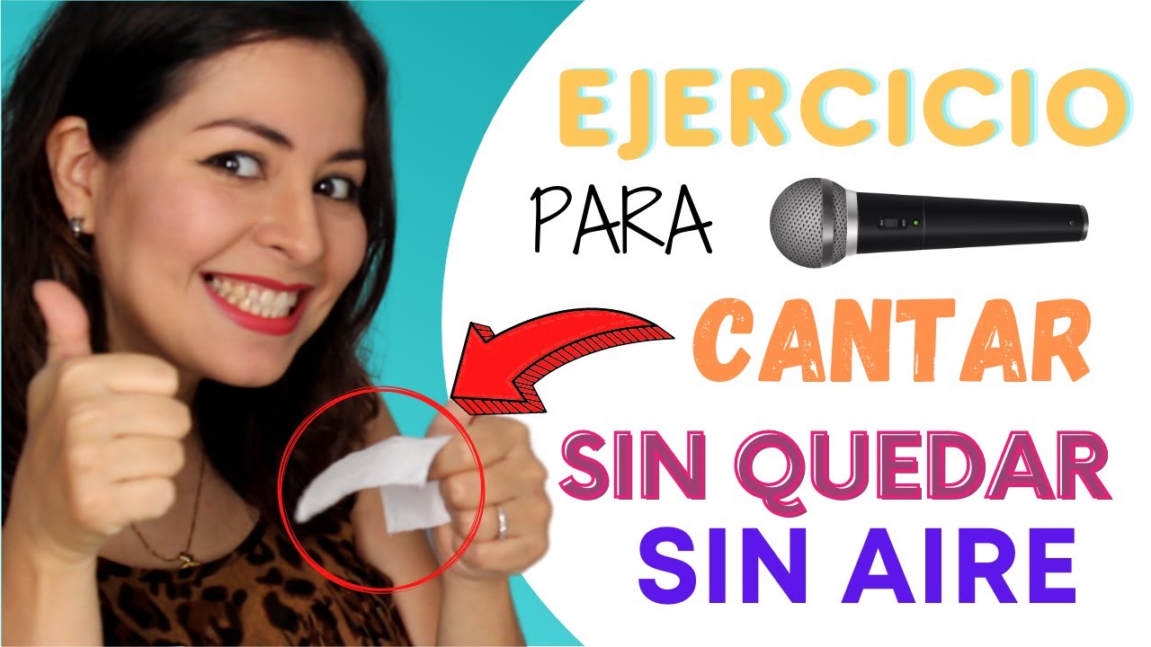 CANTAR SIN QUEDAR SIN AIRE - EJERCICIO