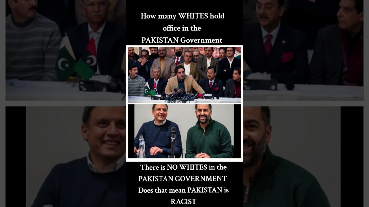 Humza Yousaf  - Everyone's WHITE