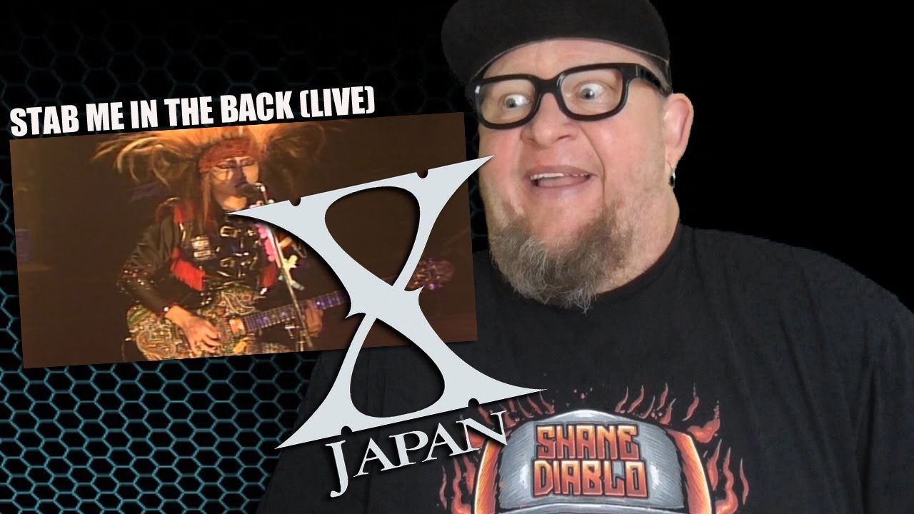 X JAPAN - Stab Me in the Back LIVE  (First Reaction)