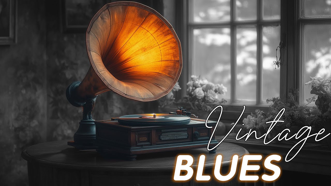 Blues Nostalgia 📻 Classic Vinyl Sounds for Vintage Soul Lovers | Vintage Blues Melodies 🎶