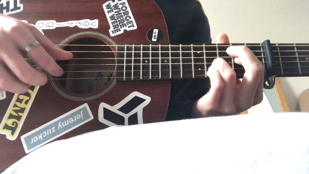 Jeremy Zucker - Brooklyn Boy (Guitar Cover) and tab
