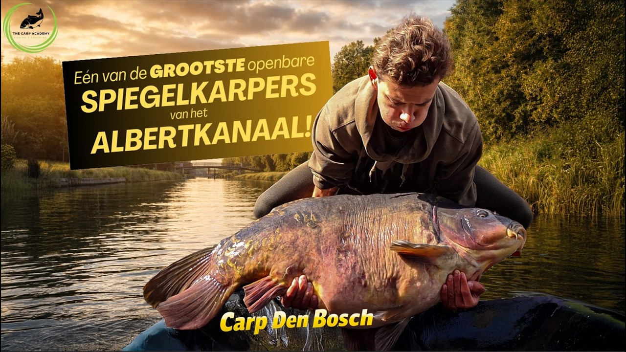 DE GROOTSTE SPIEGELKARPER VAN HET ALBERT KANAAL & HET ONTSTAAN VAN THE CARP ACADEMY!
