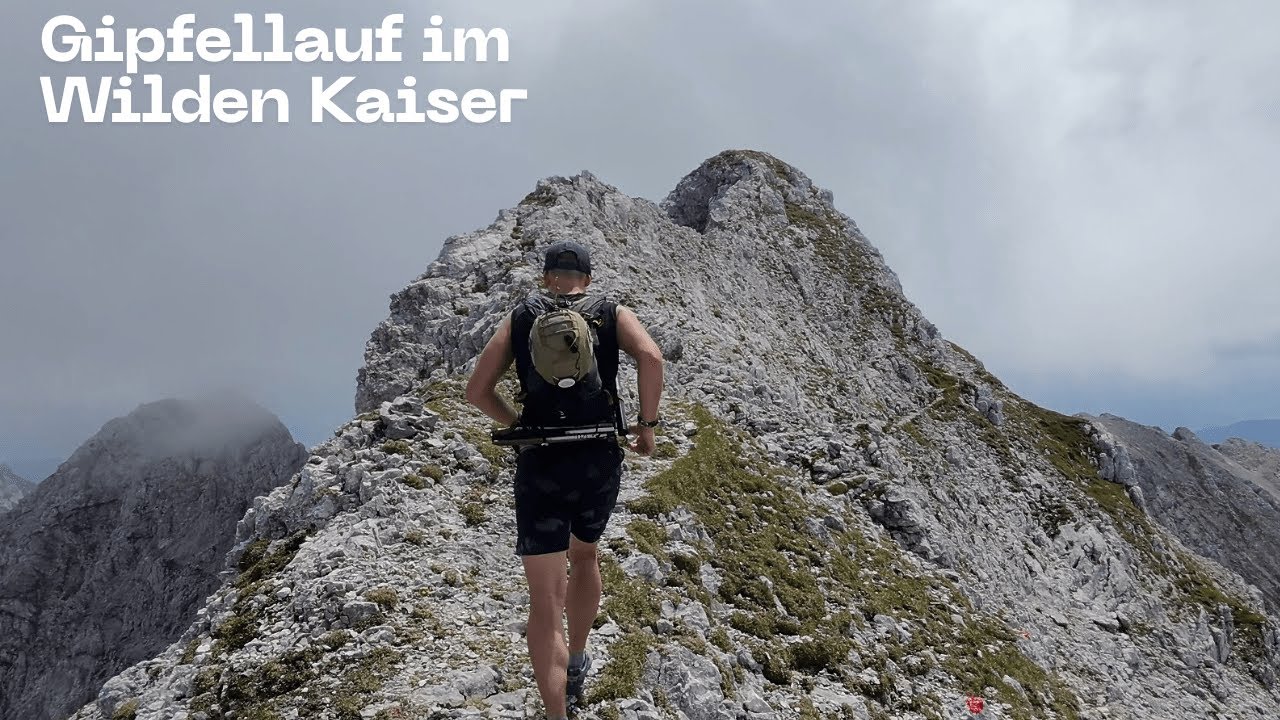Trailrunning und Klettern auf ausgesetzten Pfaden