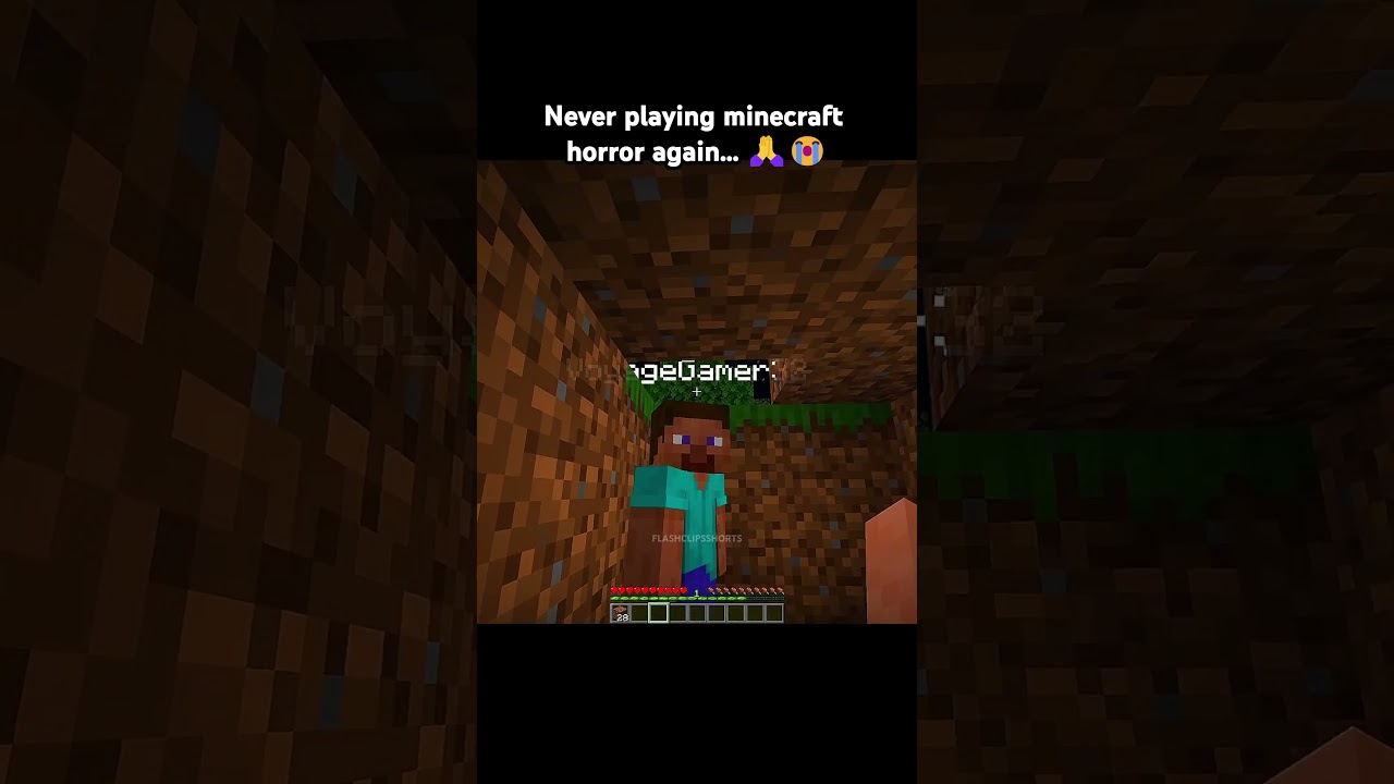 Im done with minecraft horror... 🙏😭  