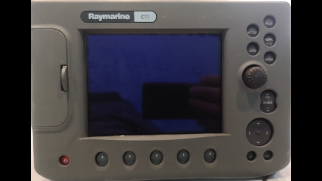 RAYMARINE C70 RIPARAZIONE PROBLEMA SCHERMO PARTE 1/2
