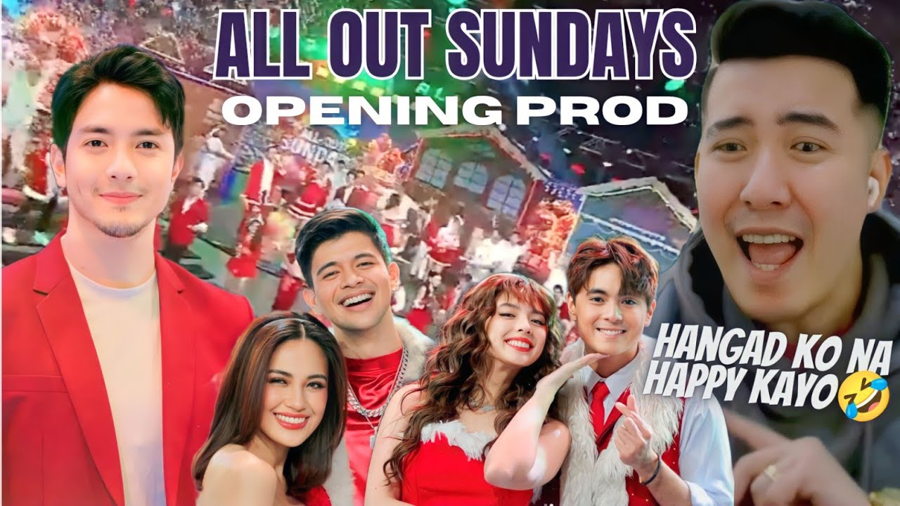 ALL OUT SUNDAYS:  OPENING PROD | December 17 2023 | AOS REACTION