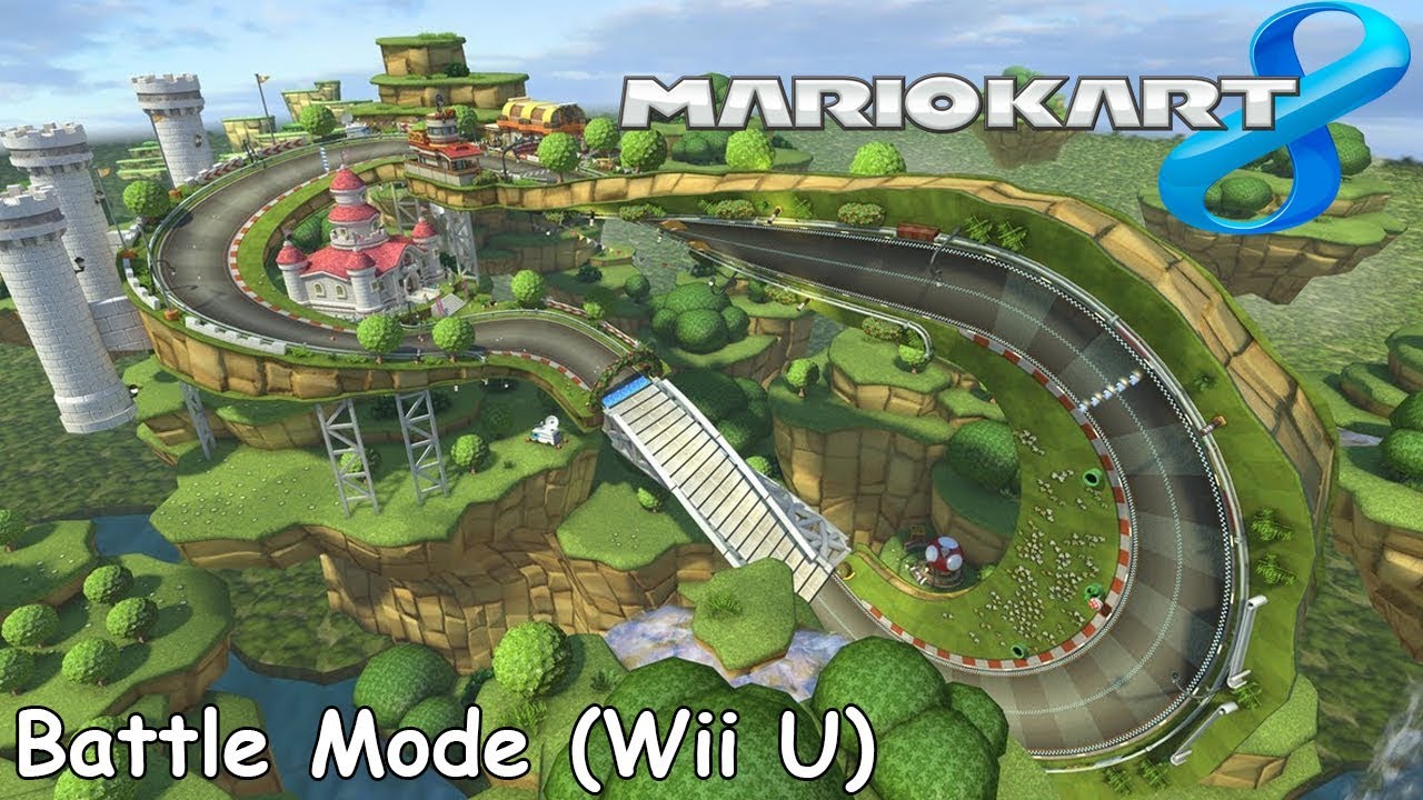 Slim играет в Mario Kart 8 (Wii U) — режим битвы