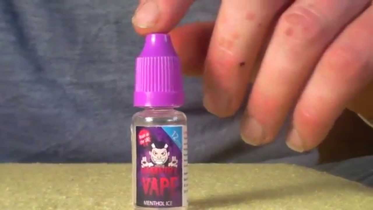 Review of Menthol Ice Vampire Vapes E Liquid