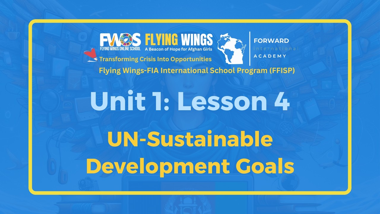 Unit 1  Lesson 4 The UN Sustainable Development Goals Roadmap