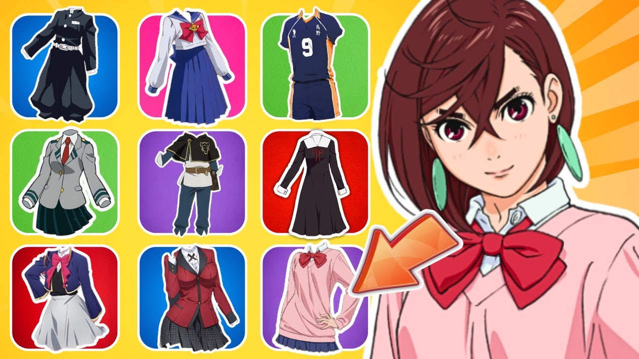 ANIME UNIFORM QUIZ : Guess the anime by the uniform | Anime Quiz 🔥