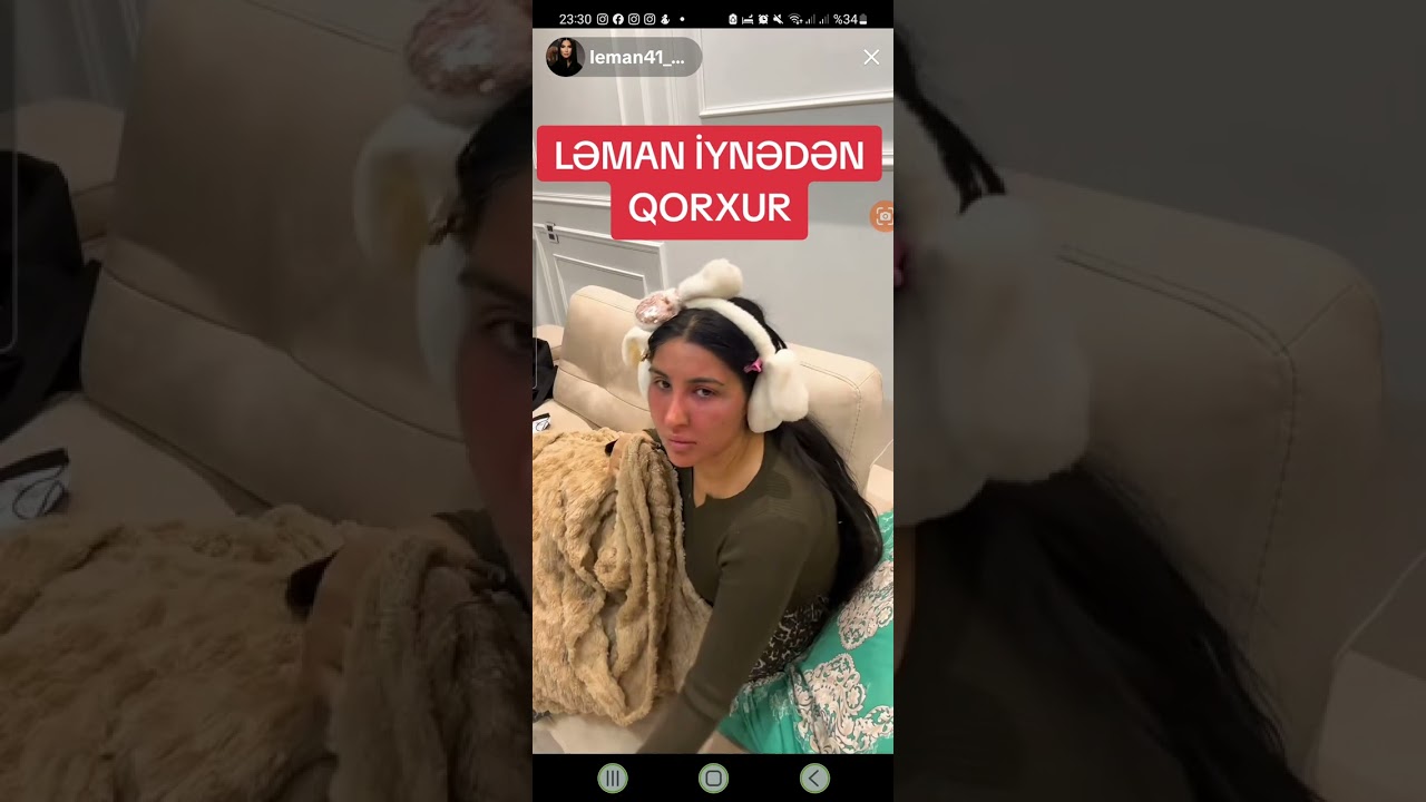 İyneden Cox Qorxuram Cox - Leman TikTok Official