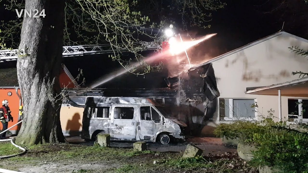 11.04.2019 - VN24 - Unna - Mehrfache Brandstiftung an Café Bistro und Jugendkunstschule