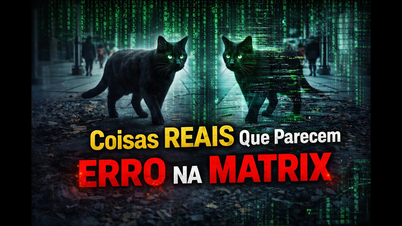 Coisas REAIS Que Parecem Erro na Matrix