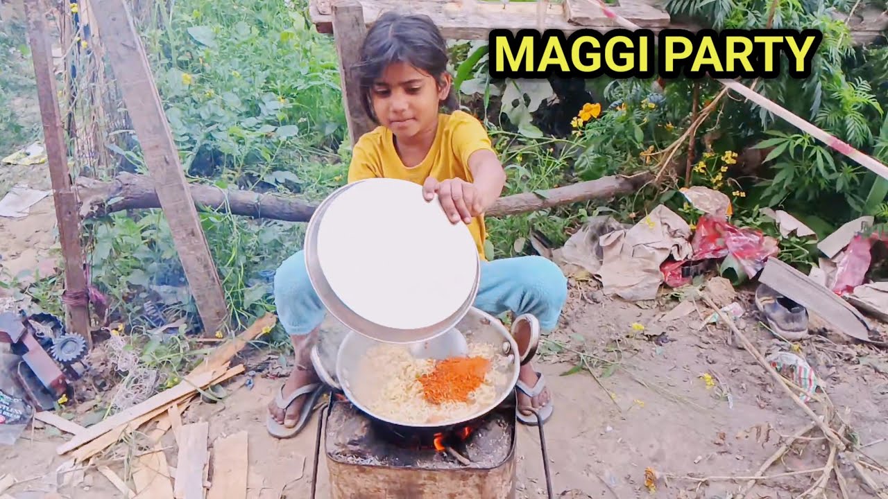 Angel Cooks Maggi 😋 | 2 Minute Magic