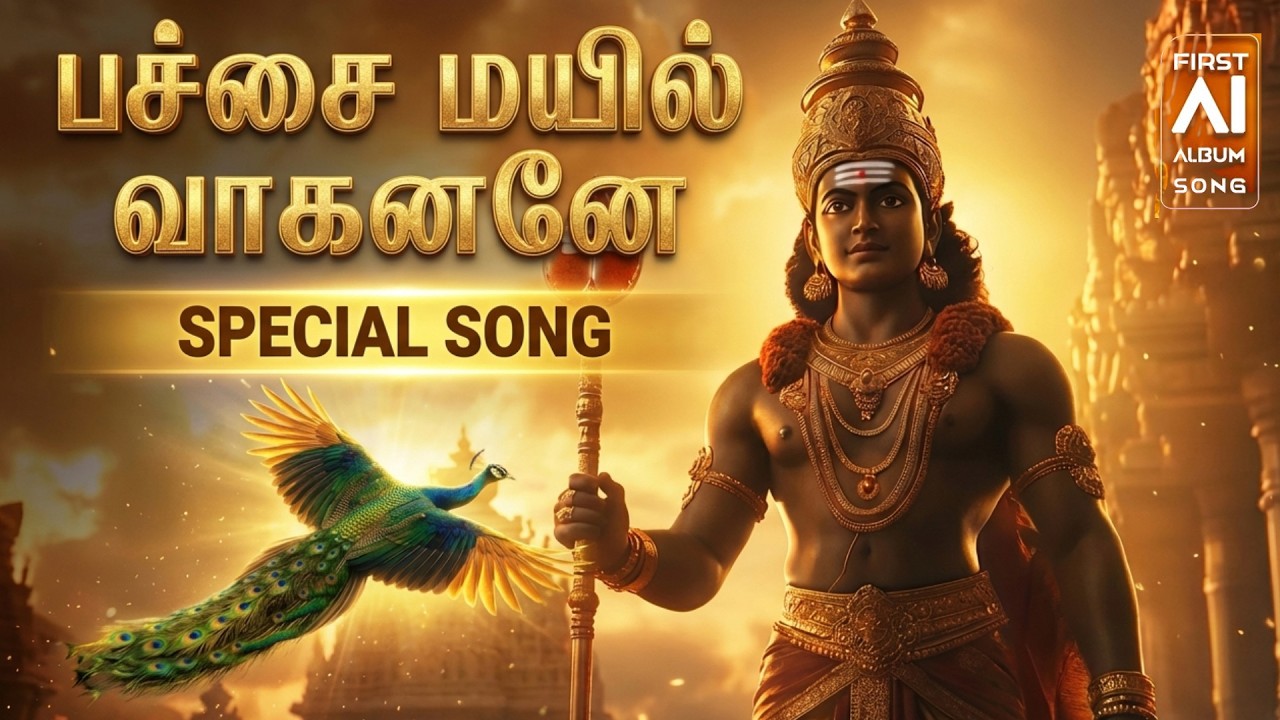 இந்த பாடல் கேட்டால் முருகன் அருள் கிடைக்கும் 🙏 | Pachai Mayil Vaahanane | Murugan Bhakti Padalgal
