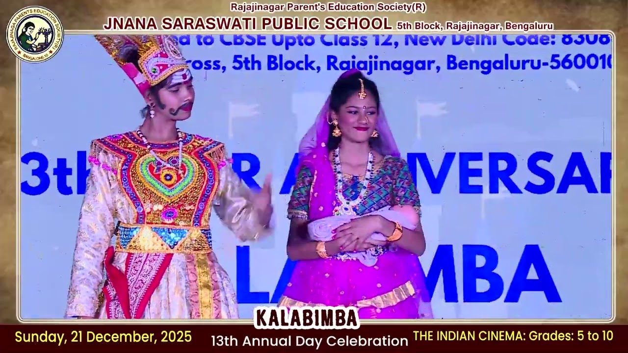 Slot 3 0002  Bhaktha Prahalada Act | rajajinagar | Rpes Jnana Saraswati Public School |