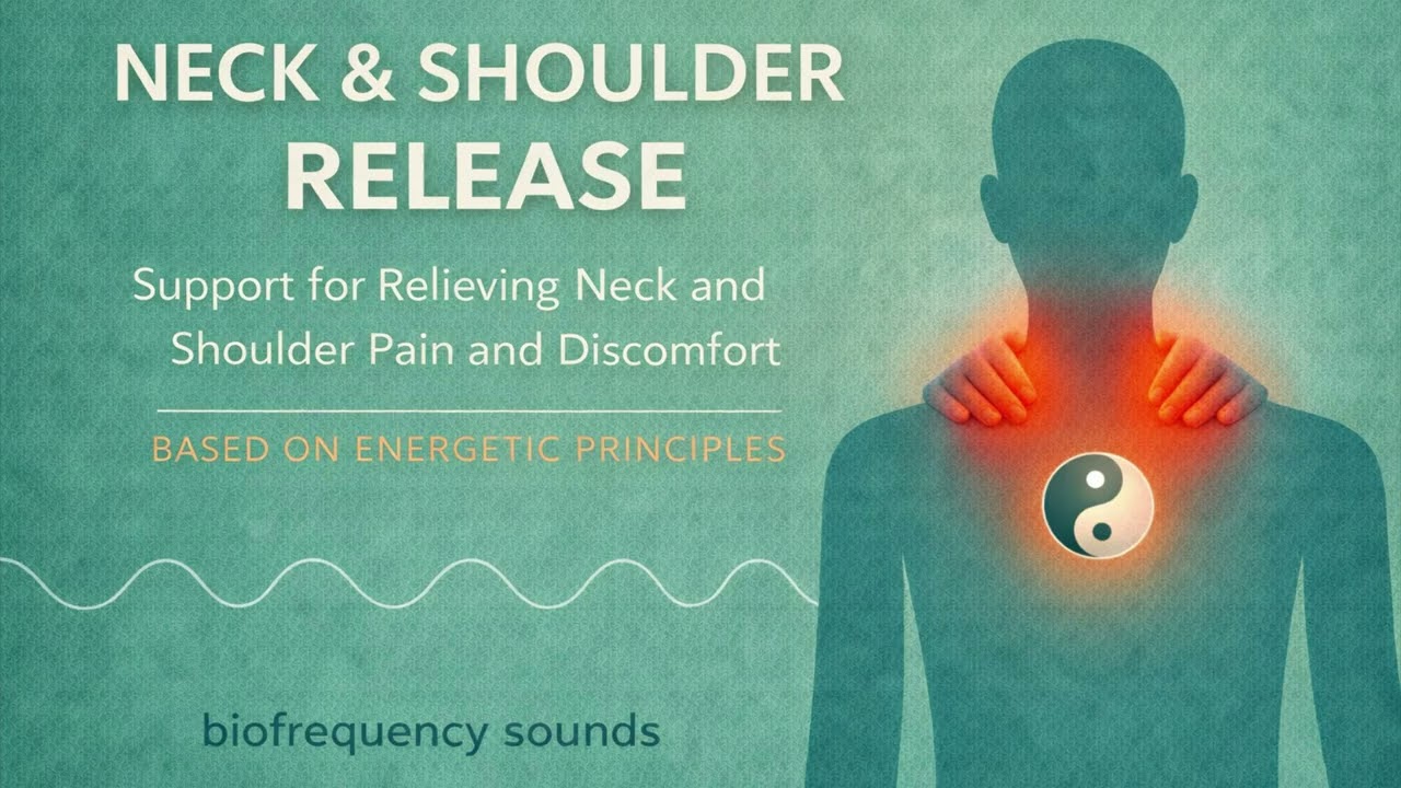 🌿 Neck & Shoulder Pain Release – Functional Pattern Regulation | Bio Frequency Sounds (Yin Version)