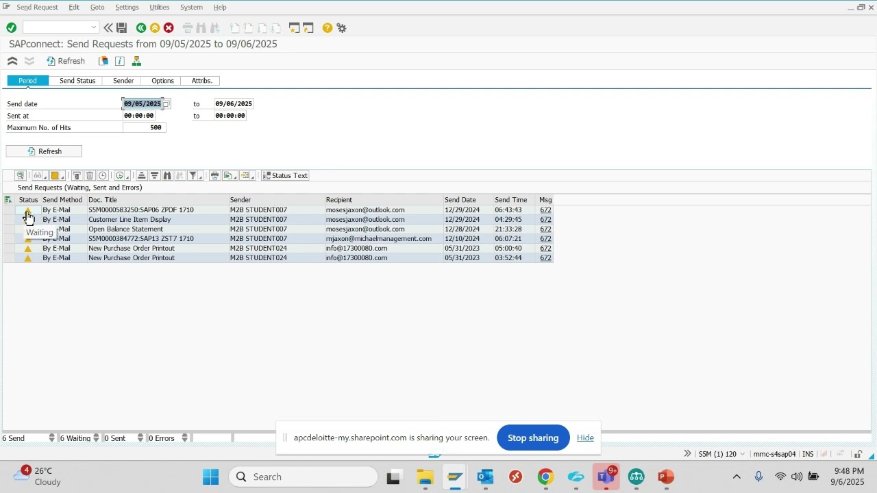 HOW TO TROUBLESHOOT OUTGOING EMAILS FROM SAP?