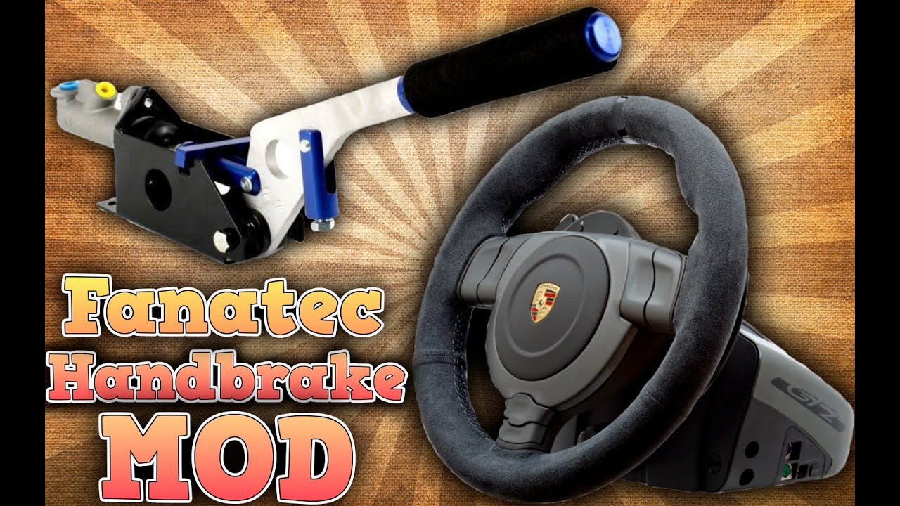 Мод ручника на руле Fanatec Porsche 911 GT2 | Fanatec handbrake MOD