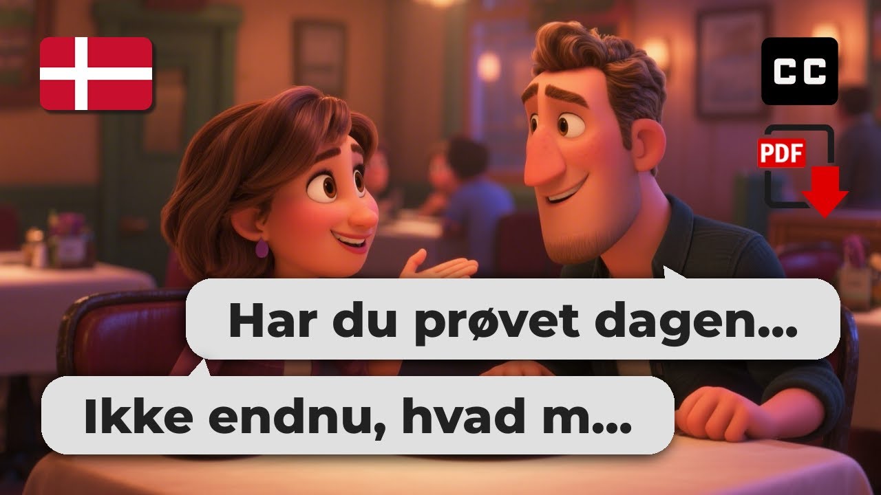 Learn Danish with 10 Real-Life Conversations You Can’t Miss! 🇩🇰