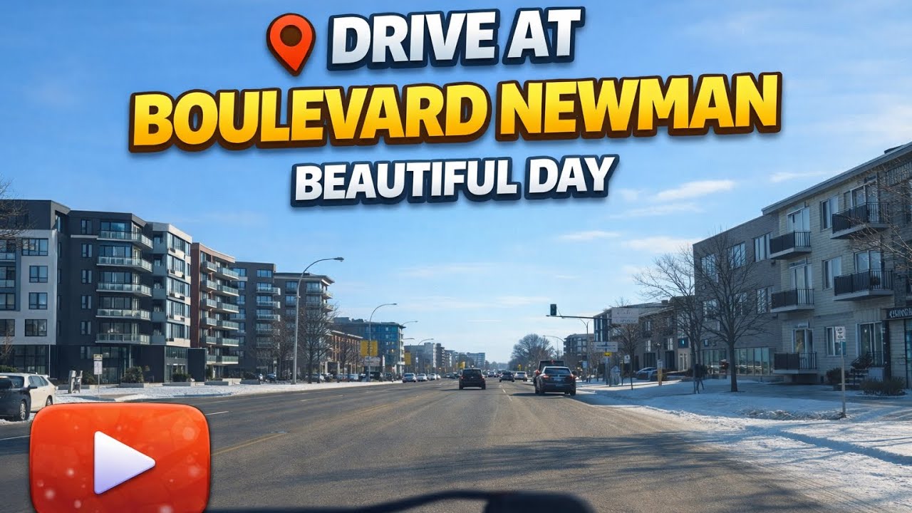 Wonderful day - Drive at Boul. Newman - Lasalle Montreal 