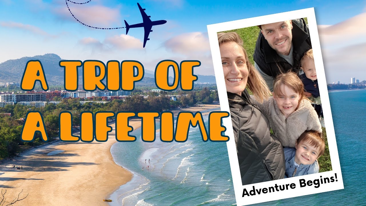 Full-Time Family Adventure Begins: Packing & Flying to Thailand and Beyond