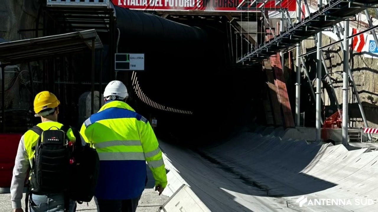 6 SETTEMBRE 2024 -TRASPORTI, LINEA BARI NAPOLI, TERMINATO SCAVO GALLERIA GROTTAMINARDA
