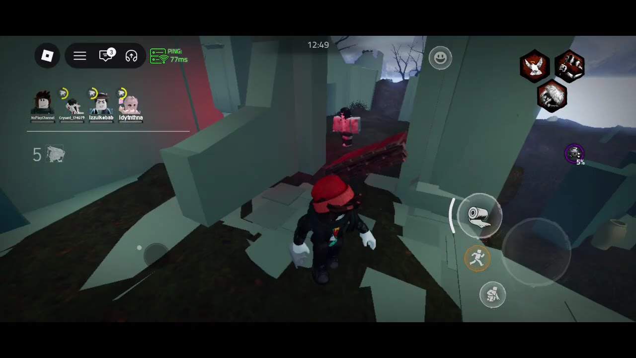 WIN SPEEDRUN - Violence District Gameplay #6 No Commentary - 4 Survivors - Firelink Shrine - Roblox