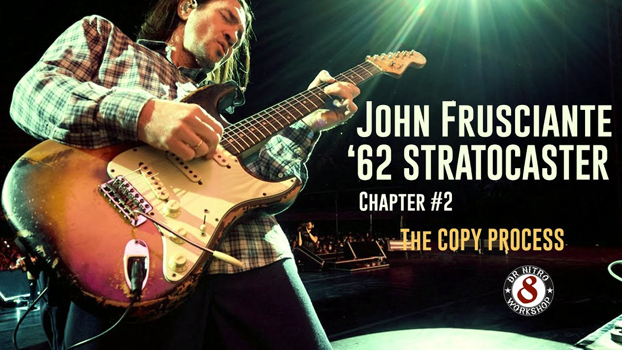 John Frusciante '62 Stratocaster copy. Painting and Relic Process