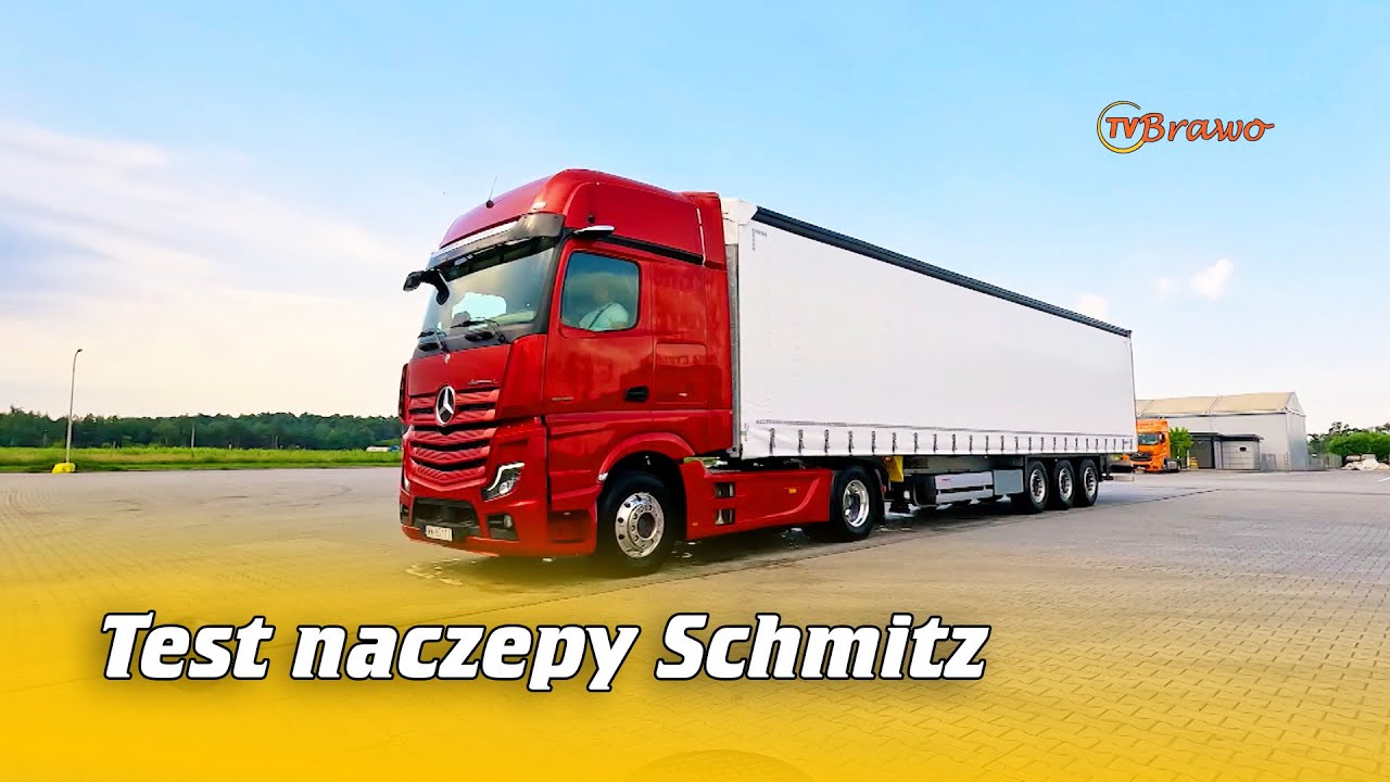 Test naczepy Schmitz | Na Osi 1105