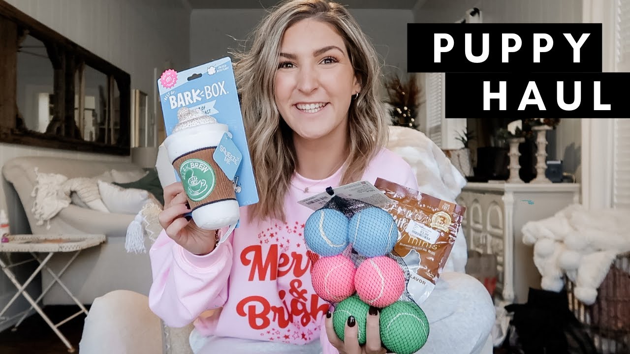 SHOP WITH ME AT HOME GOODS / PUPPY HAUL