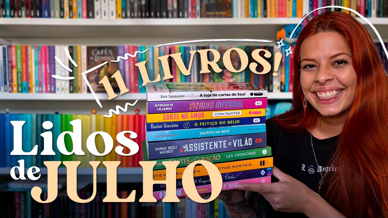 Lidos de Julho | Maratona literária de Inverno