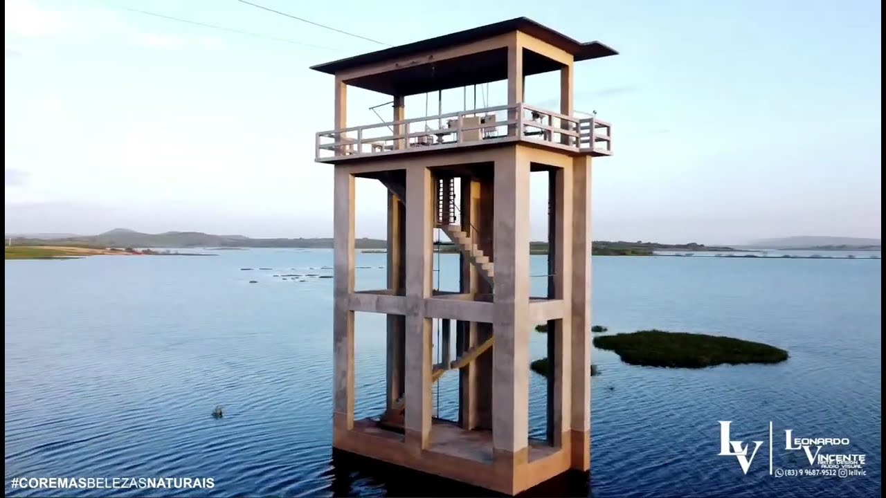 AÇUDE COREMAS - MAIOR DA PARAÍBA IMAGENS AÉREAS ATUALIZADAS