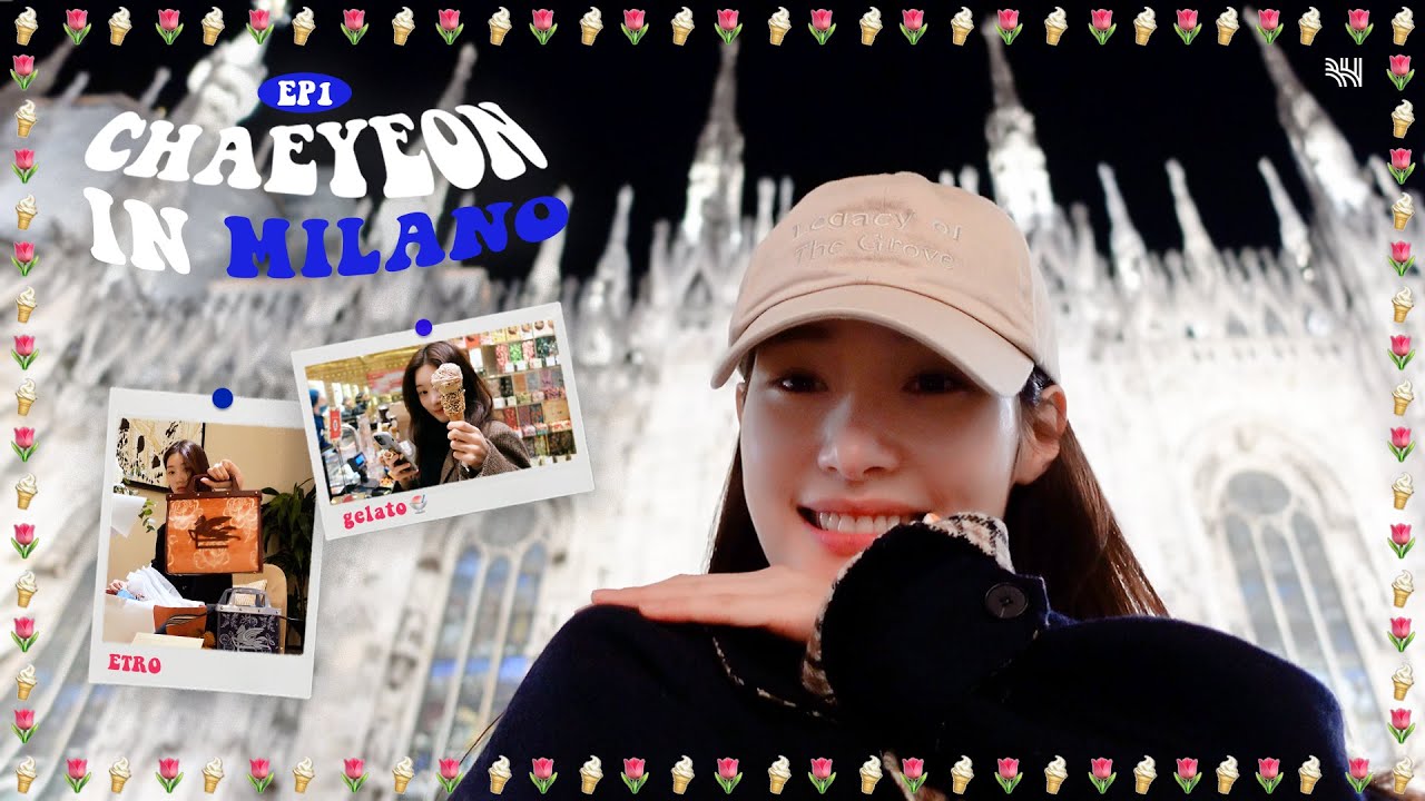 (SUB)[챈로그] 우린 이걸 밀라노 브이로그라고 쓰고 디저트 투어라 읽기로 했어요 (젤라또, 카놀리, 판제로띠)  l 채연 IN 밀라노☕🍦 1
