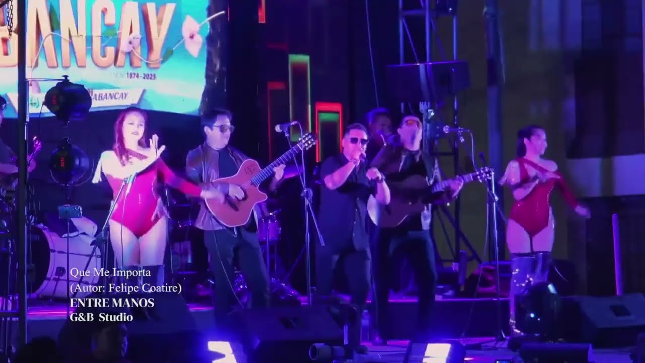 Entre Manos - Que Me Importa (En Vivo)