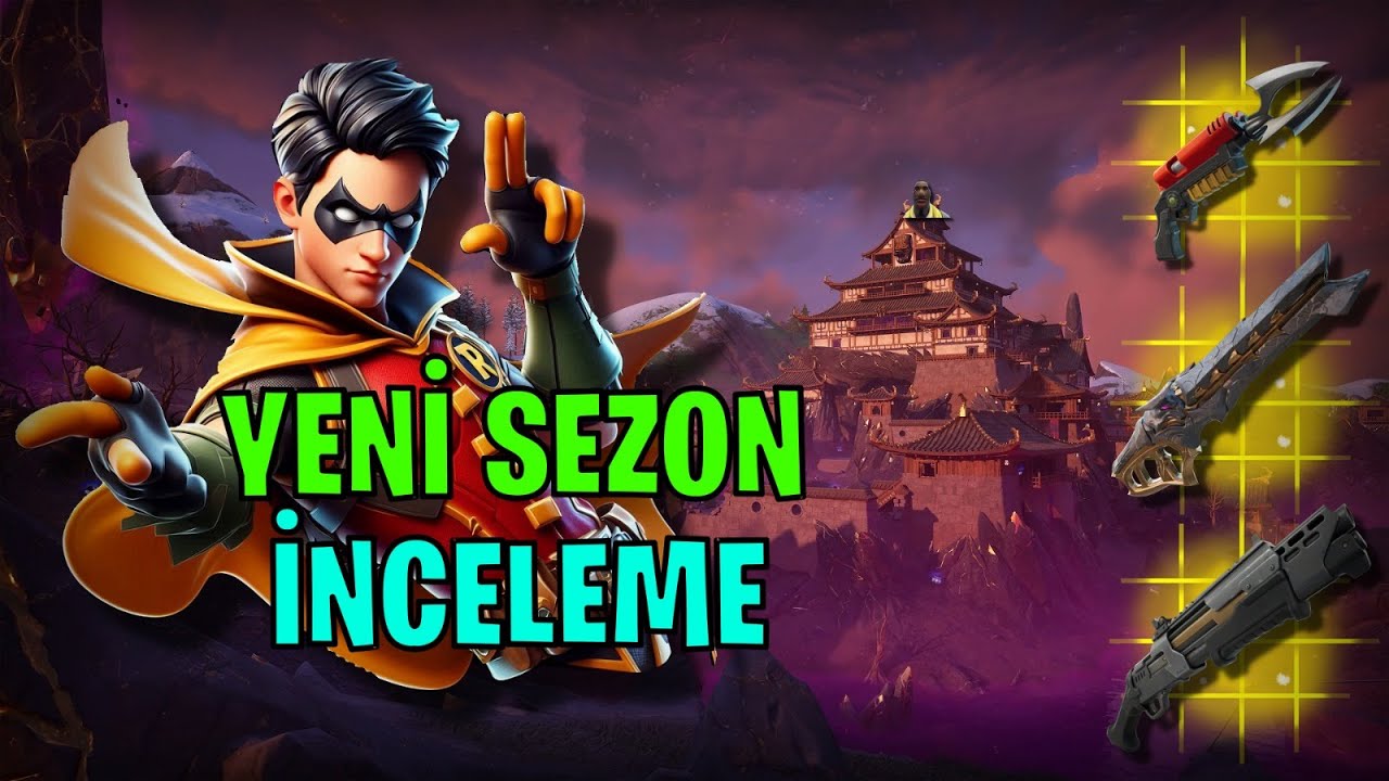 FORTNİTE YENİ SEZON GELDİ ! HARİKA SEZON ! (Fortnite Türkçe)