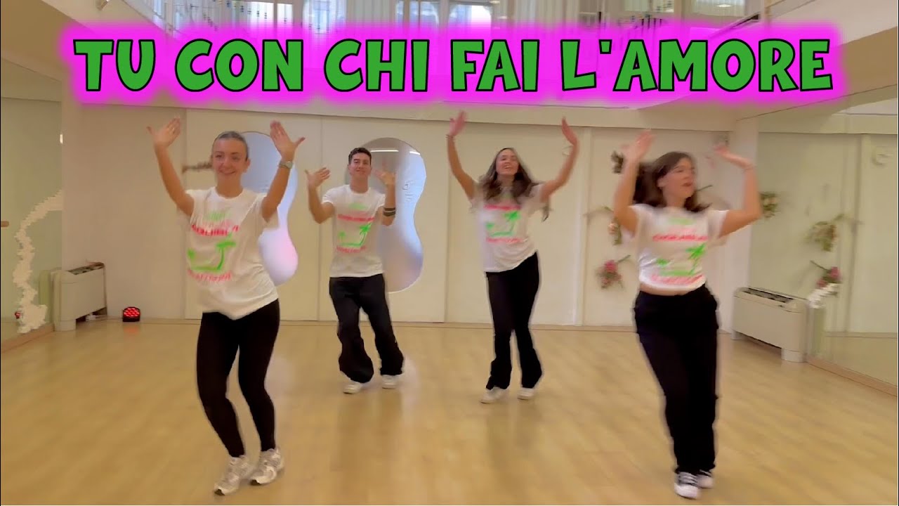 Tu con chi fai l'amore - The Kolors (Ballo di gruppo) Coreografia By Animazione CIQUIBUM