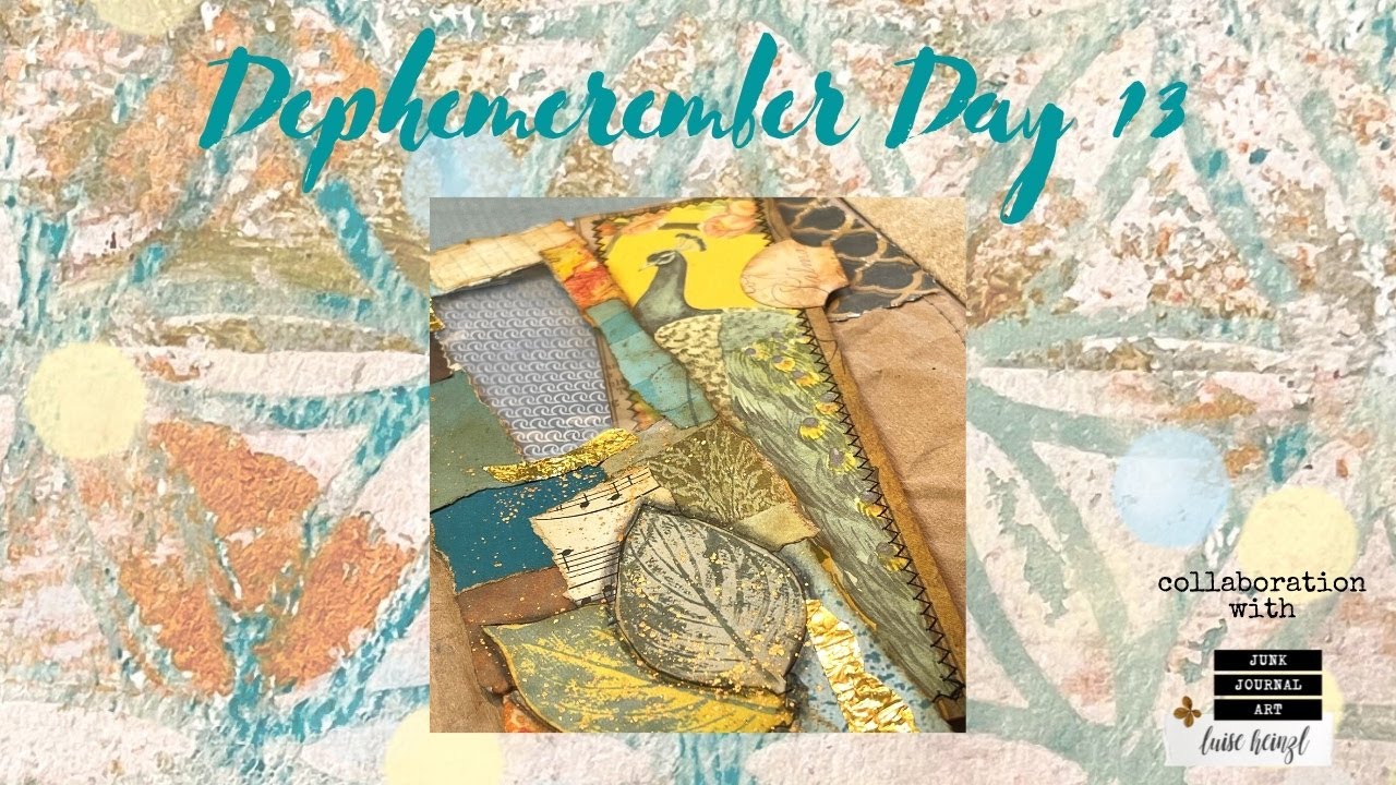 Magazine/Belly Band/Dec 13/DEPHEMEREMBER/December Daily 2021/Collaboration with Luise Heinzl