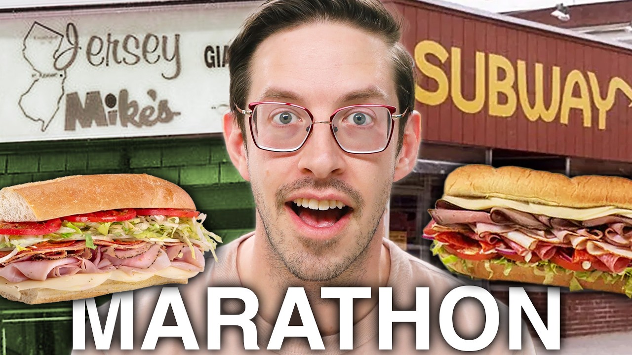 Keith Eats Every Sandwich Chain • MARATHON