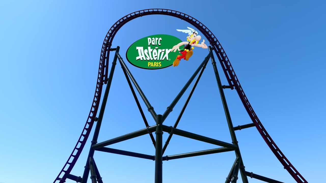 Toutatis (recreation) // Parc asterix new coaster 2023 // Nolimits2 pro // 4k60