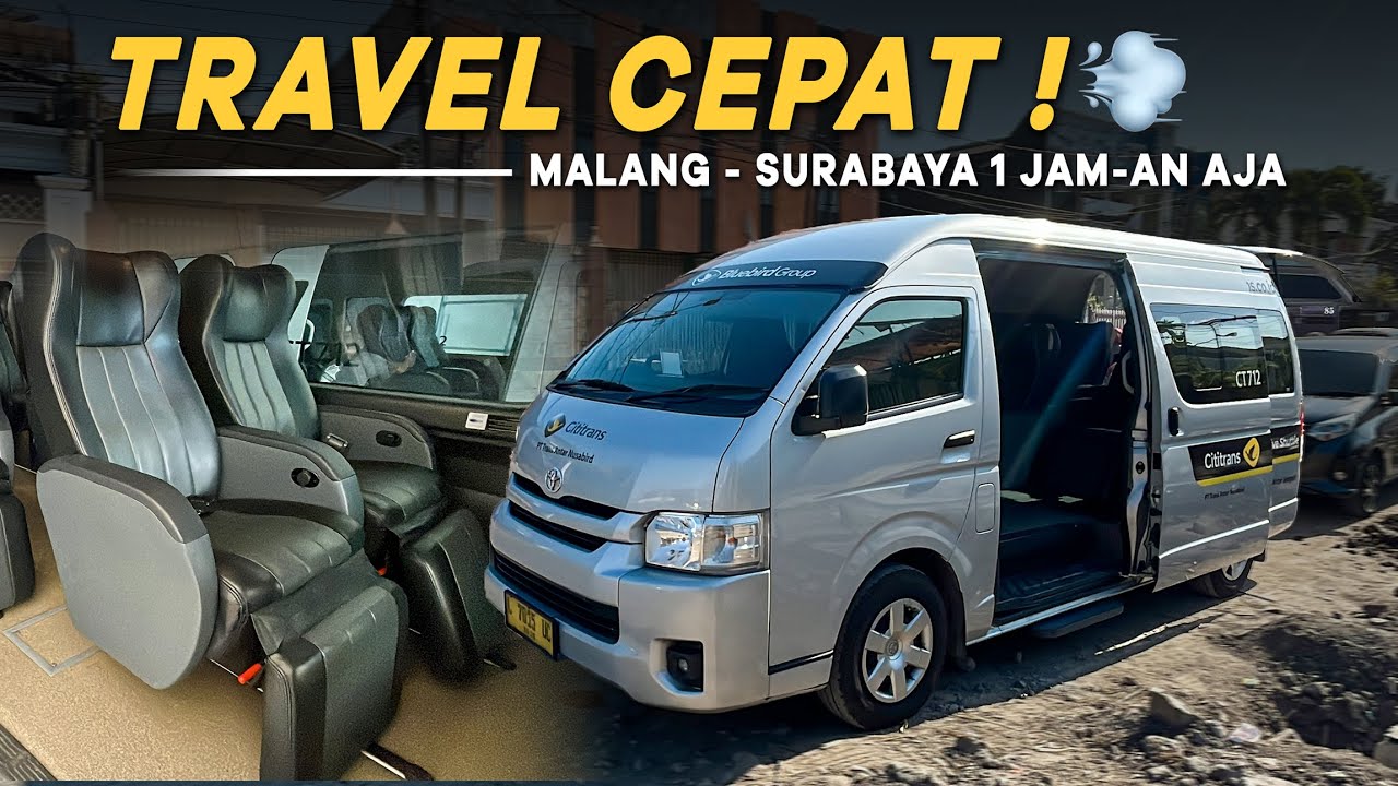 TRAVEL NYAMAN DAN CEPAT DARI MALANG MENUJU SURABAYA 💨 | Trip Report Shuttle Cititrans