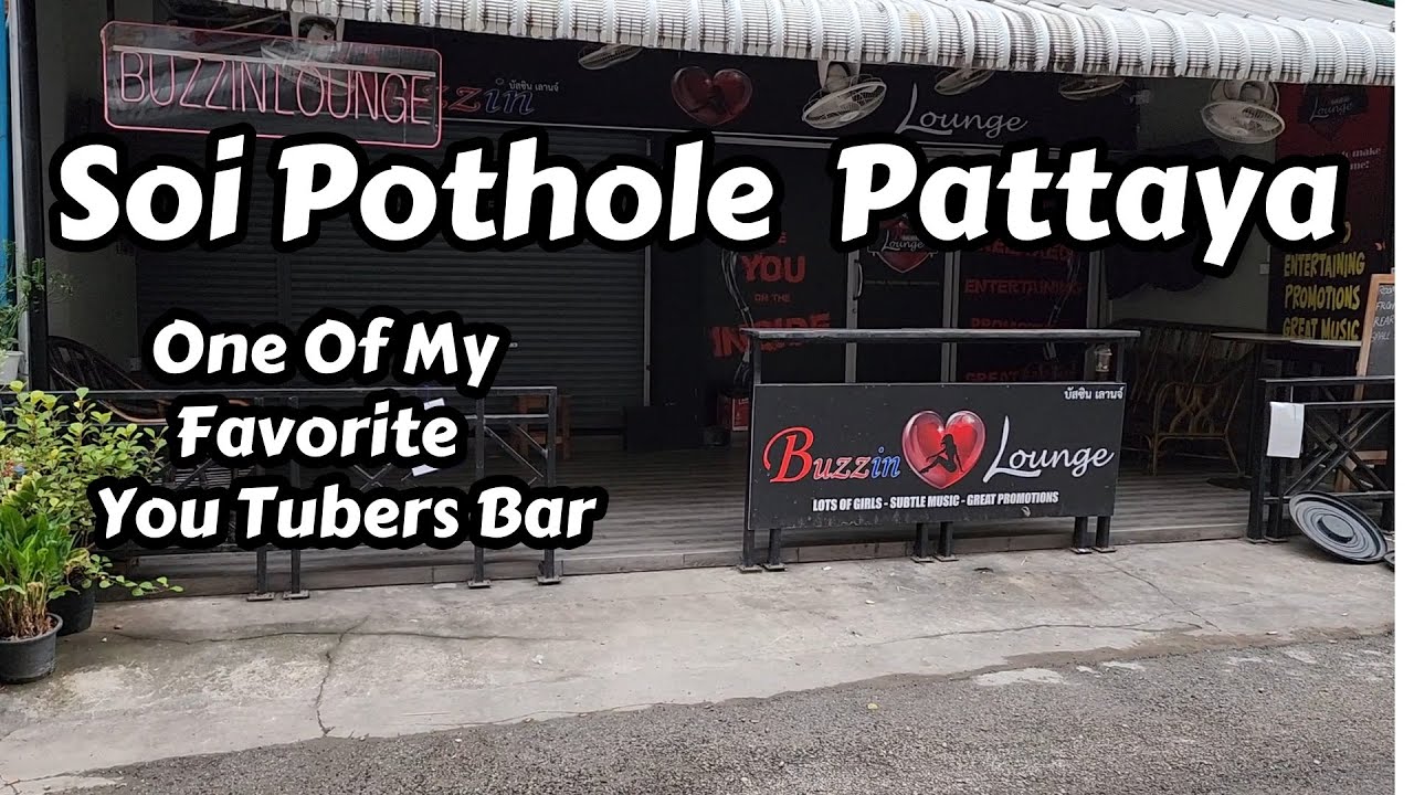 Soi Pothole (Soi Chaiyapoon) In Pattaya Beach, Thailand