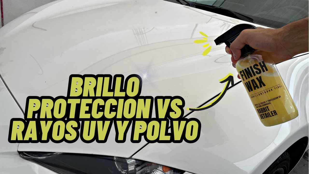 COMO PROTEGER Y DAR BRILLO A LA PINTURA DE TU AUTO/ PROTECCION CONTRA RAYOS UV Y POLVO