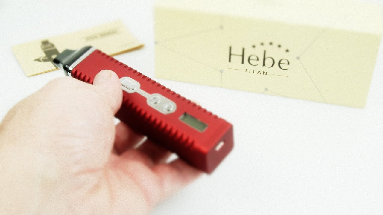 Marijuana Product Review: HEBE Titan II Dry Herb Vaporizer