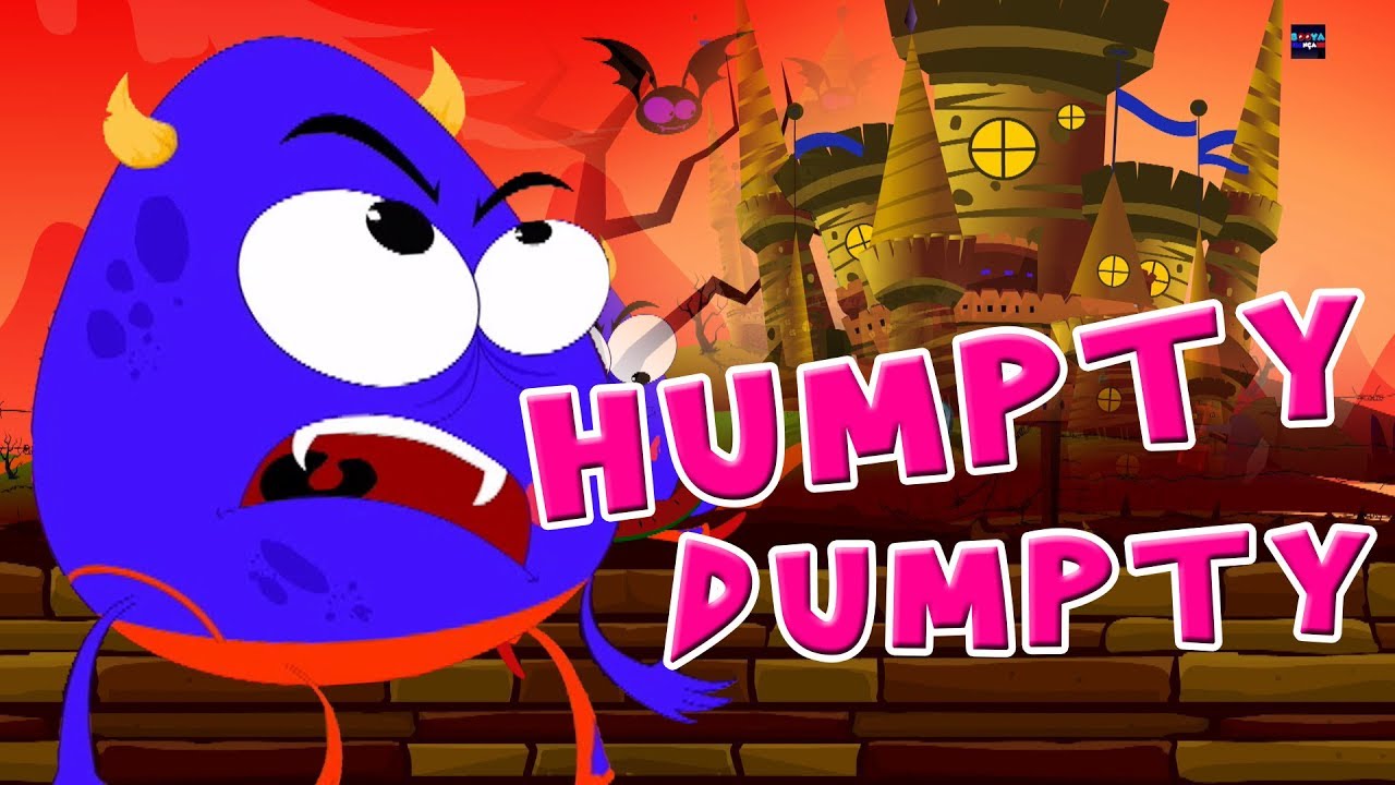 humpty dumpty seduto su un muro | filastrocche spaventose | italiani canzone bambini | Kids Rhyme