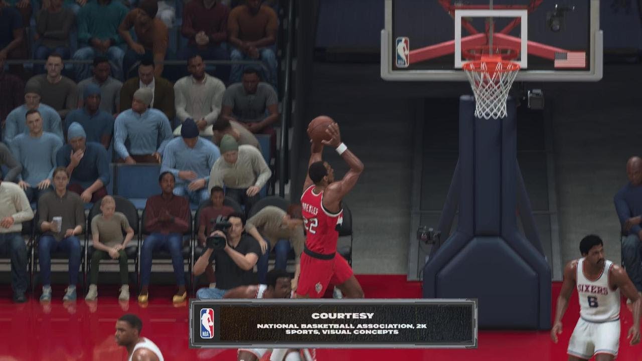 NBA84 Nov Portland Trail Blazers At Philadelphia 76ers