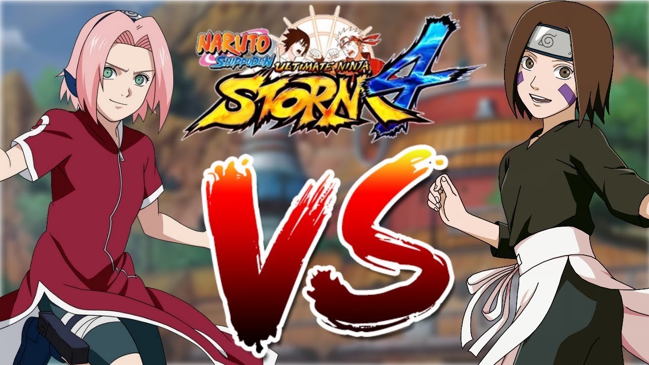 RIN vs SAKURA | Naruto Ultimate Ninja Storm 4