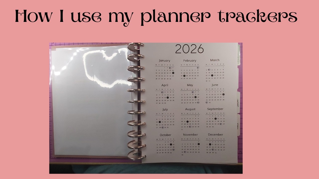 My Happy Planner Tracker Catch-Up!