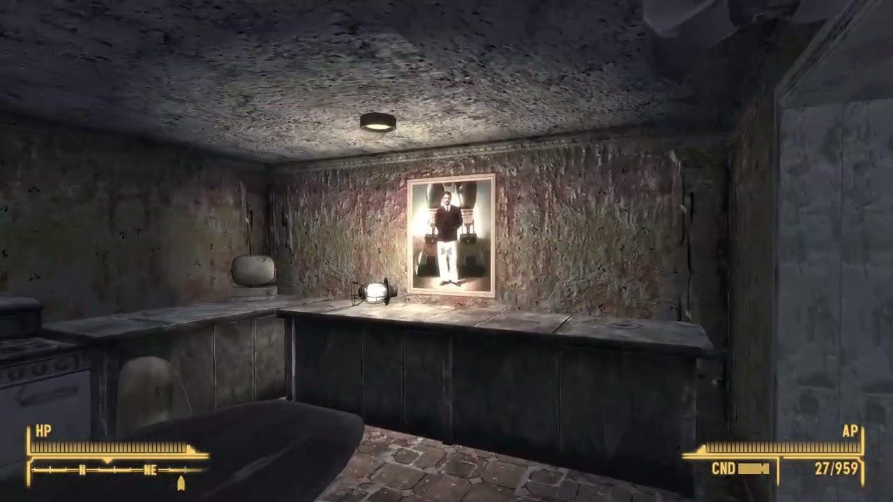 Searching Higgs Village part 2, some weird artwork inside