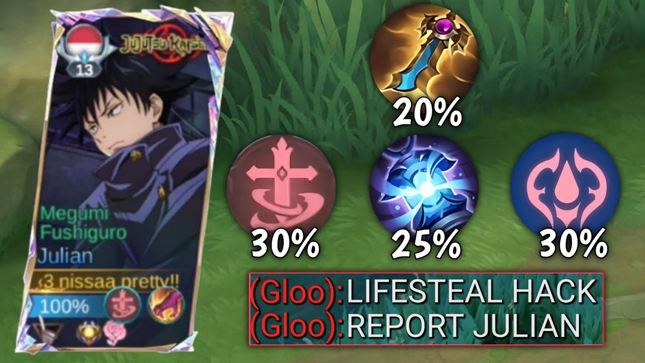 GLOBAL JULIAN FULL LIFESTEAL BUILD AND EMBLEM 2026! - JULIAN GAMEPLAY - MOBILE LEGENDS 